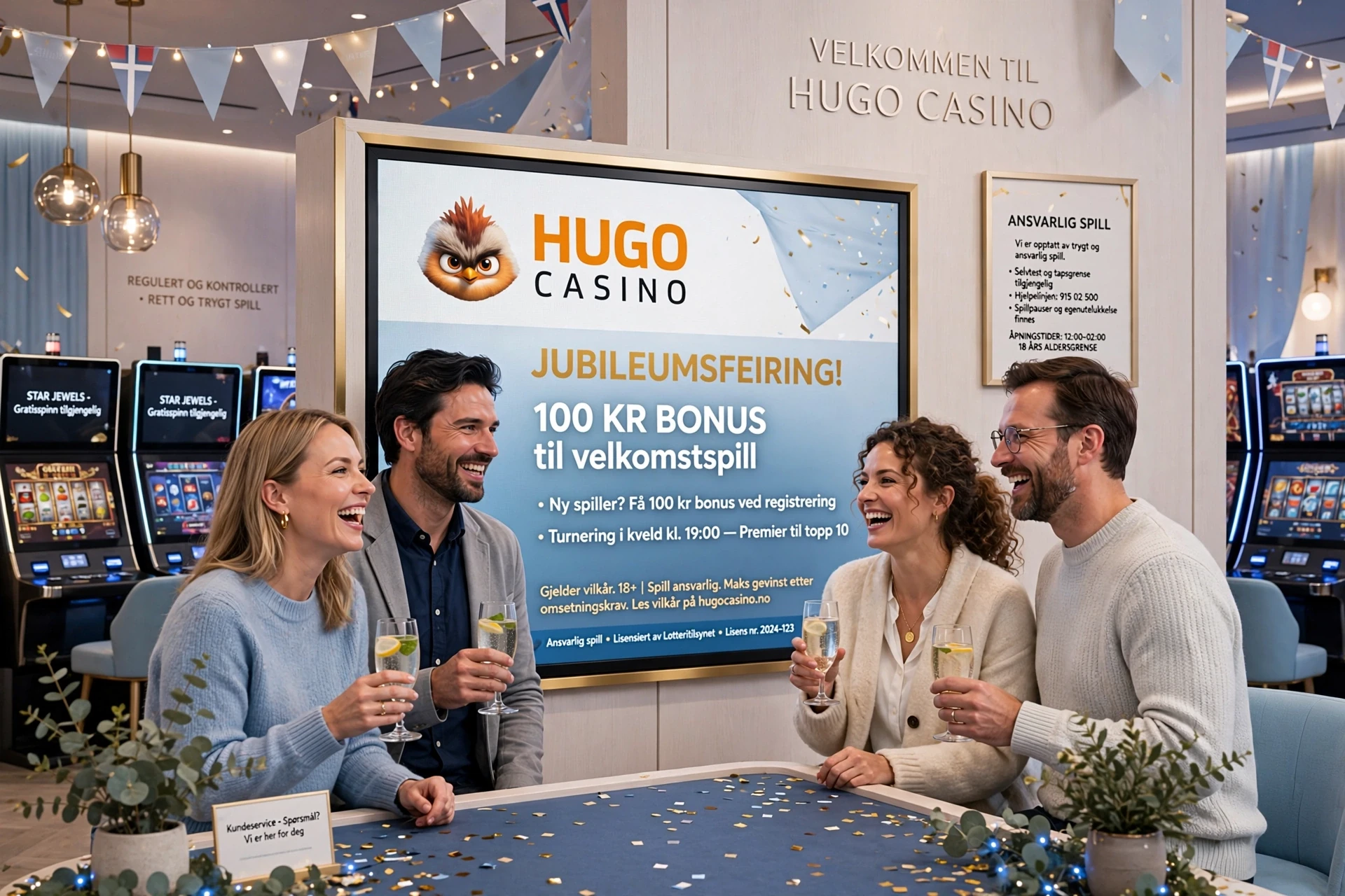 bonus dans les mains de l'homme au casino AZUR CASINO