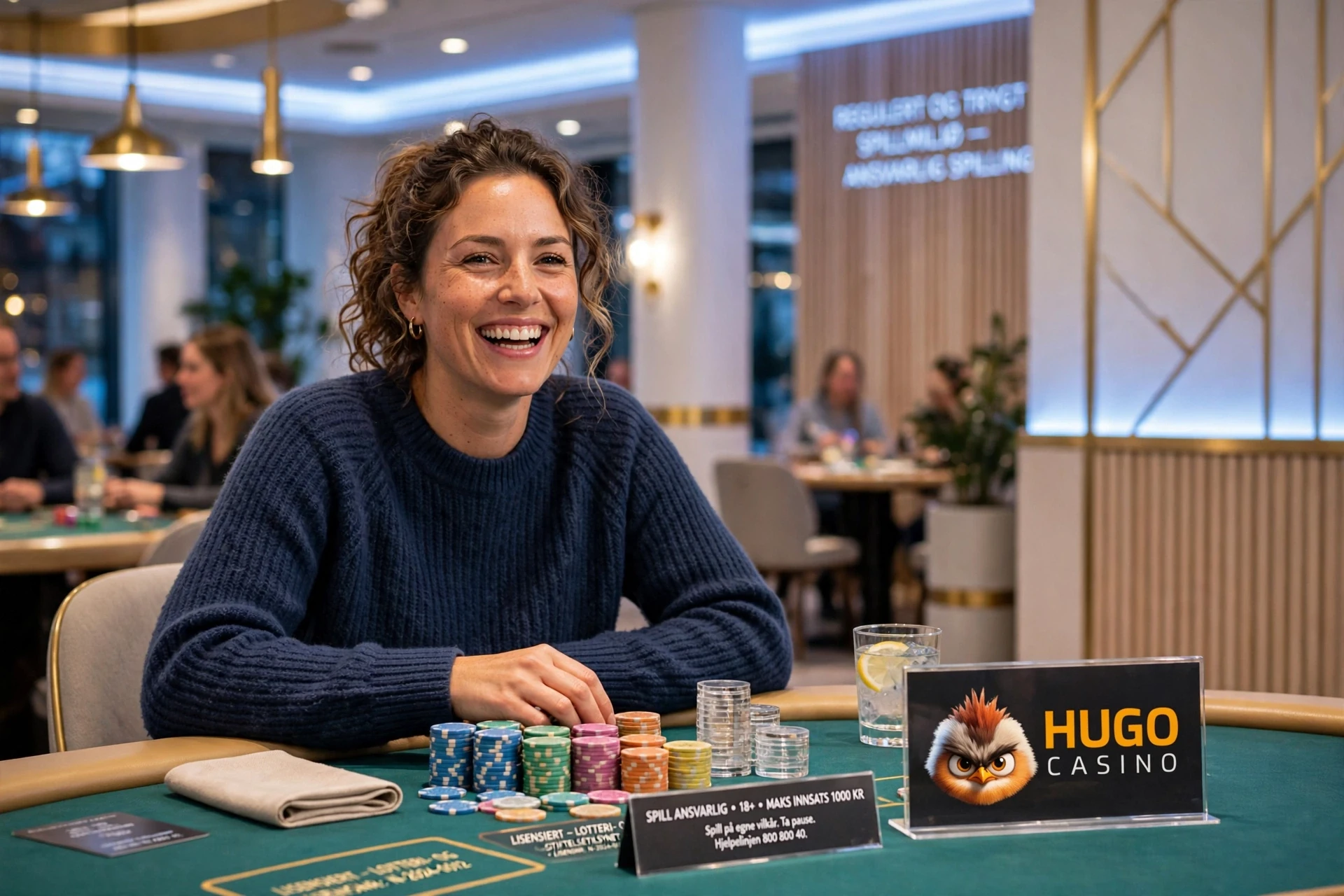 bonus dans les mains de l'homme au casino AZUR CASINO