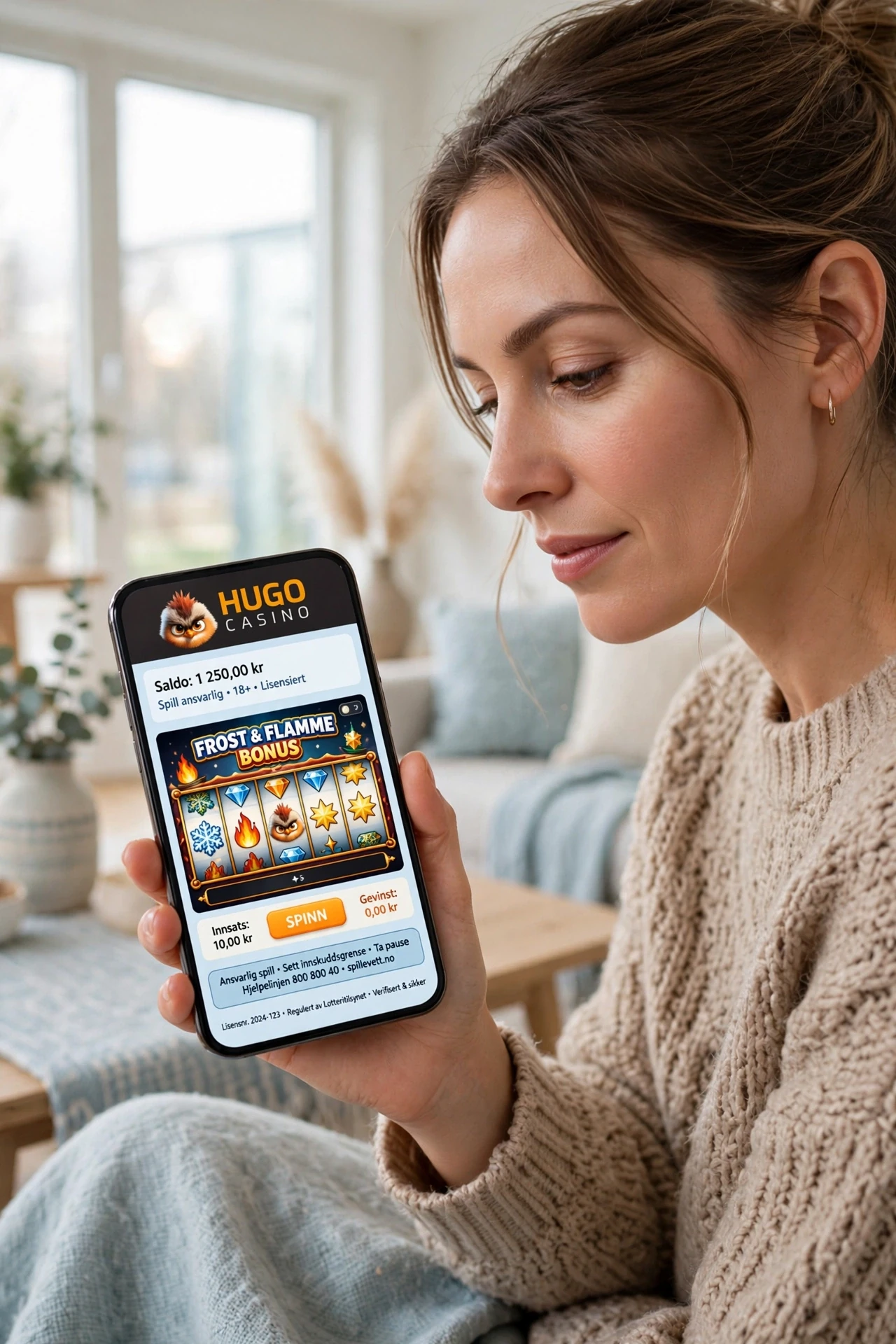 mobilapp HUGO CASINO
